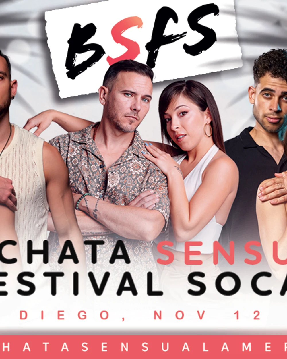 Bachata Sensual Festival SoCal 2026 poster